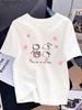 2026 Sanrio New Americanstyle Summer Hello Kitty Women Loose Fashionable and Comfortable Tshirt Hotselling Clothing