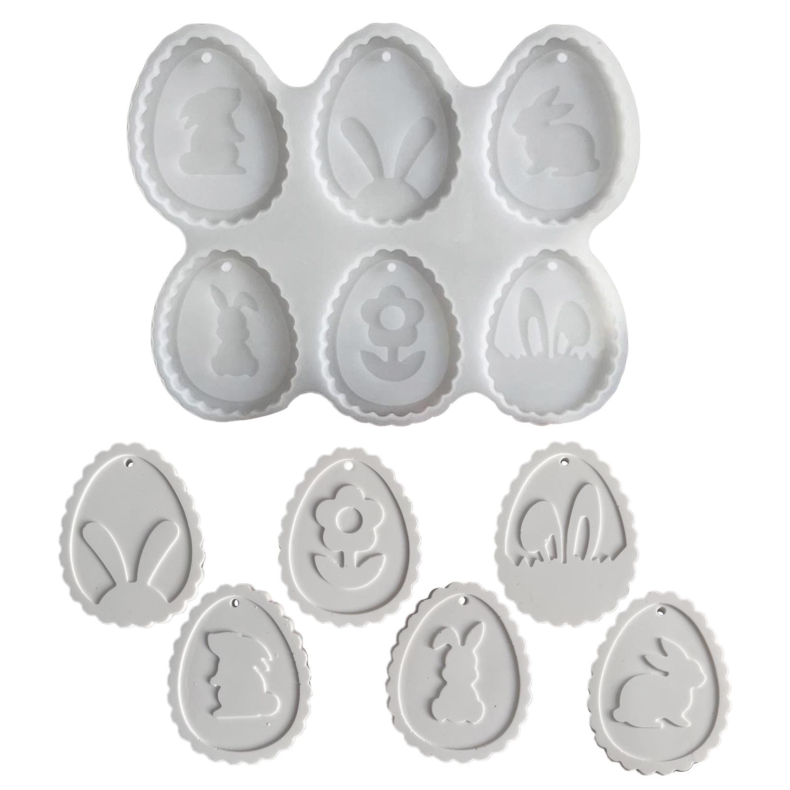 

Силиконовая форма для изготовления подвесок в форме кроличьих яиц, форма для пасхальных украшений, принадлежности для изготовления ювелирных изделий T2