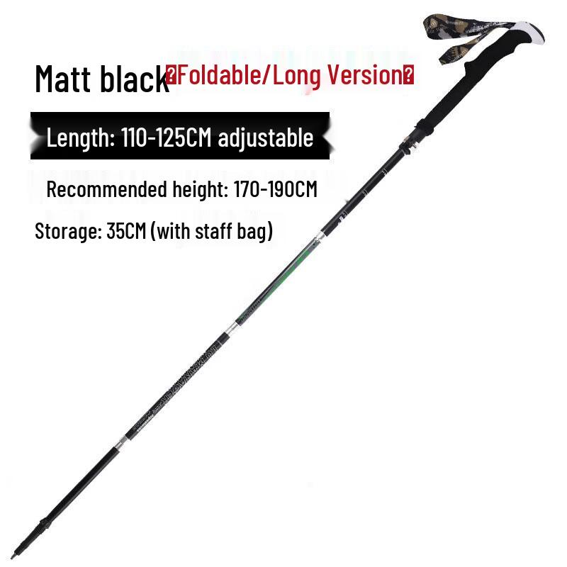 Linpan Carbon Fiber Folding Trekking Pole