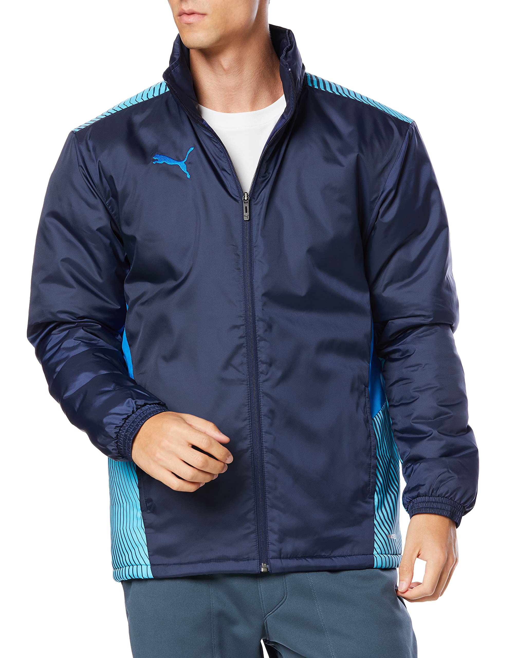

PUMA Outer Jacket TEAMCUP TR Nakawata Jacket 657734 657734 21 Color Peacoat M Men s Fall/Winter (06)
