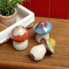 Ceramic Mushroom Outdoor Garden Balcony Flower Pot Lawn Decor Garden Figurines Home Decoration Room Decoration