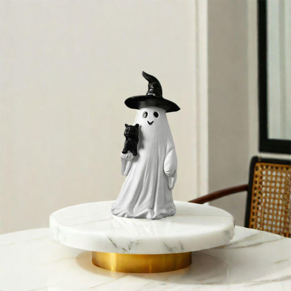 Creative Halloween Statue Resin Small Sculpture Funny Desktop Ornament  Background Layout