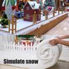 Soft Cotton Artificial Snow Cover Snow Blanket Roll Christmas Tree Skirts Backdrop Decoration