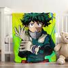 Anime My Hero Academia Blanket Soft and Skin Friendly For Couch Bed Napping Bedspread All Seasons Comforter