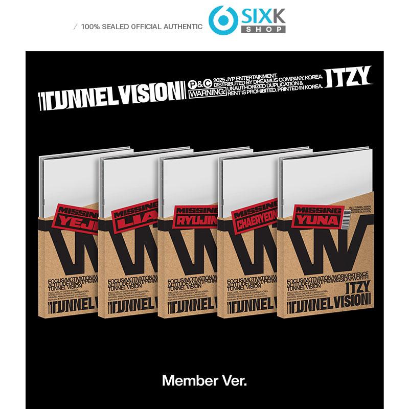 [Předobjednávka] ITZY - Tunnel Vision (Člen Ver.)(Online výhoda)
