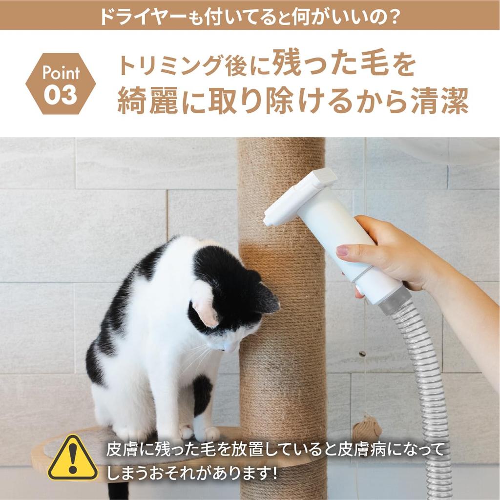 MOFMORE Grooming Vacuum Cleaner with for and Shedding Large 12500 Pa 4 Suction 50 dB Low Mofumoa with Storage Bag Dryer, Dogs, Pets, Cats, Grooming,