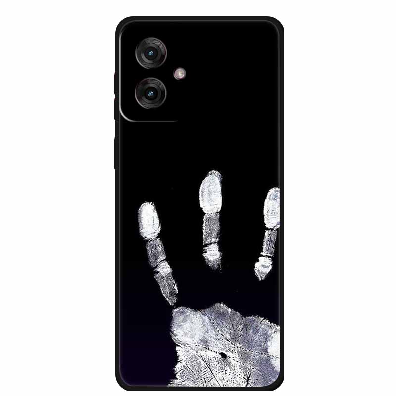 Etui do Motorola Moto G55 5G Luksusowe Miękkie Silikonowe TPU Tylna Osłona Etui na Telefon dla MotoG55 Ochronne Odporne na Wstrząsy Kolorowe Fundas