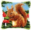 Diy Latch Hook Duck Rabbit Cushion Pillowcase Canvas Crocheting Carpet Embroidery Pillow Latch Hook Kit Knitted Knot Carpet Deco 