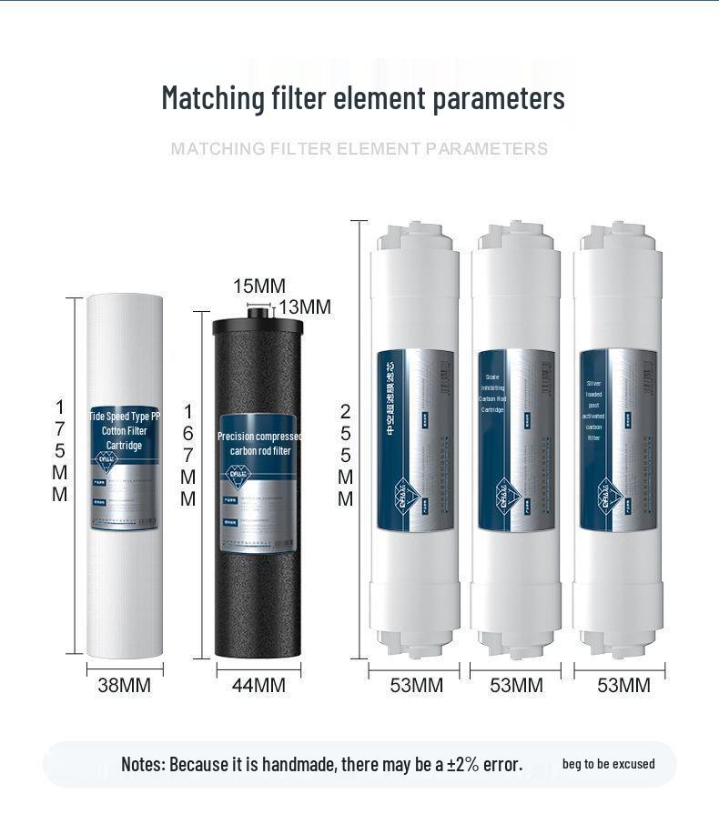 Universal Kitchen Tap Ultrafiltration Water Purifier and Pre-Filter