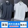 Pierre Cardin Men's Ice Silk Short Sleeve Polo Shirt