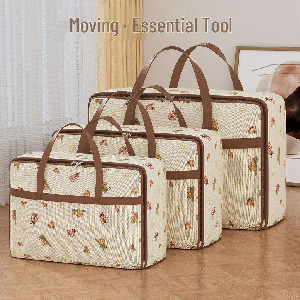 Kreskówkowa torba do przechowywania ręczna z włókniny - Duża pojemność, Odporna na kurz i wilgoć