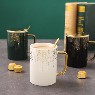 Tazza Creativa Semplice Stile Nordico Lusso Leggero Tazza in Ceramica Tazza per Acqua Tazza da Caffè Tazza per Latte