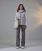 Standarderror 87-Stan022 Essential 2-Way Detachable Hooded Padded Vest Khaki Grey