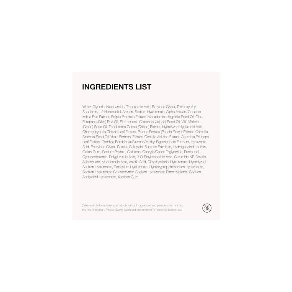 ANUA Niacinamide 10% + TXA 4% Serum (30 Ml)