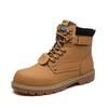 High-top breathable motorcycle boots, men's anti-slip and breathable hiking and casual sports shoes, men's ankle boots