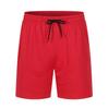 Men’s Quick-Dry Mesh Drawstring Shorts - Breathable, Versatile Solid Color for Summer Sports/Casual Wear