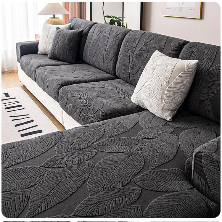 1pc New Waterproof Luxury Sofa Seat Cushion Covers Jacquard Fabric Sofa Covers for Living Room Soft Elastic Sofa Couch Covers
