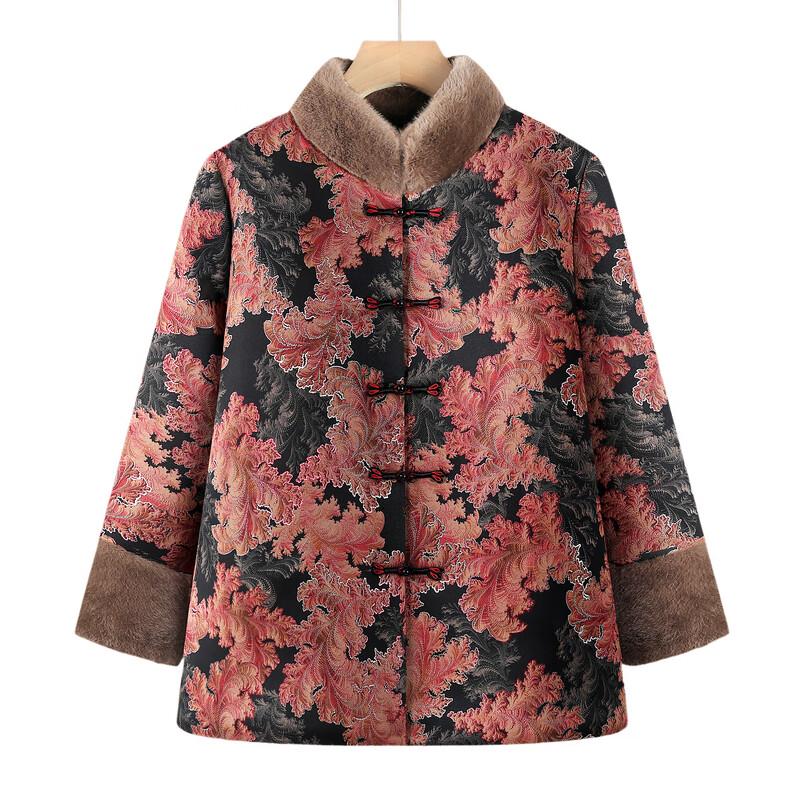 Elderly Women's New Chinese Style Winter Padded Jacket