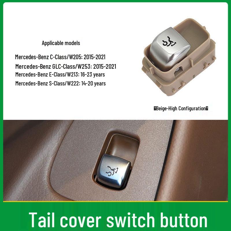 Heckklappenschalter für Mercedes-Benz C-Klasse, E-Klasse, S-Klasse W205 W222 W253