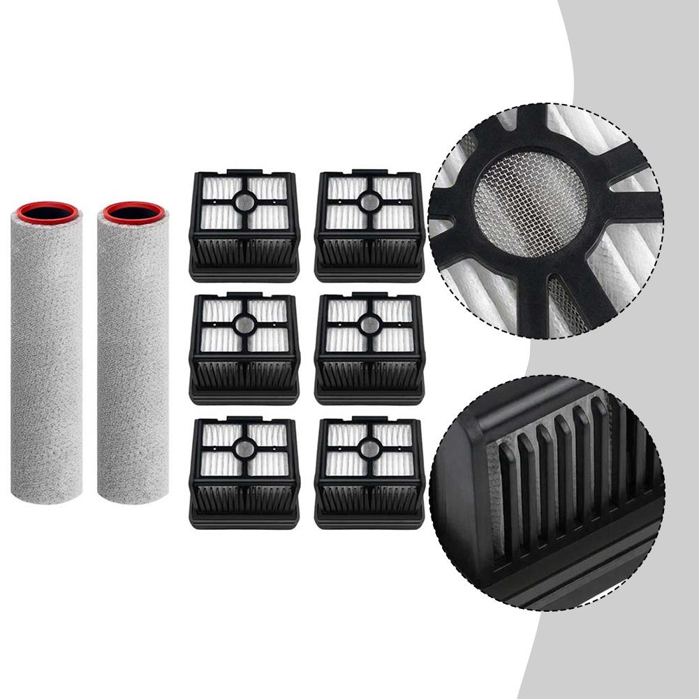 Roller Brush Bar with Dual HEPA Filters for Dreame For Aero For Aero Pro Wet Dry Vacuum Cleaner Compatible Main Brush Kit