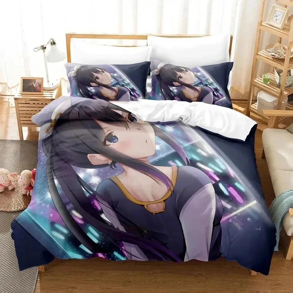 3D Print Anime SELECTION PROJECT Beding Set Soft Duvet Cover Bed Linen Set Comfortable Quilt Cover Pilowcase Warm Comforter king Quen Sized Dimensions