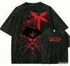 T-shirt lavata Code Geass Abbigliamento personalità Nuovo modello T-shirt anime Abbigliamento per tutto l'anno Coppie Taglie forti Unisex Classico