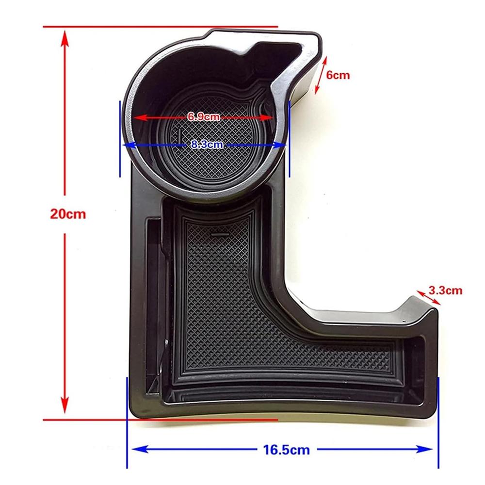 Car Center Console Gear Shift Storage Box Cup Holder Organizer Tray AT Model for Suzuki Jimny JB64 JB74 2019-2025 Accessories