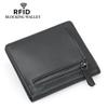 Pánská peněženka na mince proti krádeži s RFID 2024: Kompaktní úložný prostor na karty a mince