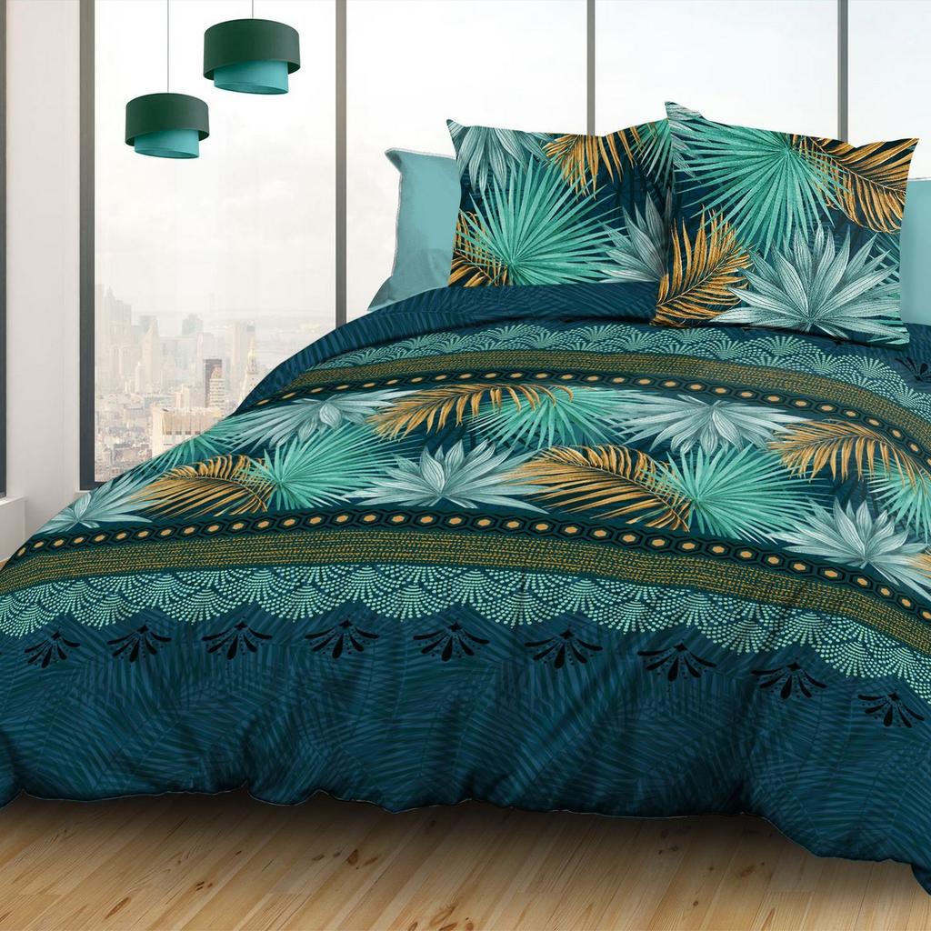 Buy Bed Linen Set Duvet Cover with Pillowcases 100 Cotton 57 Thread Count Paraiso at affordable