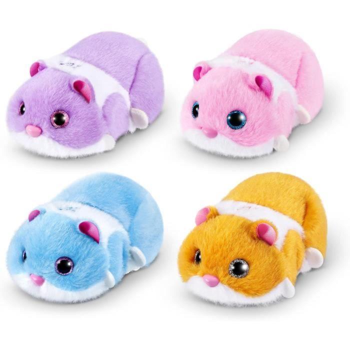 Animal électronique - Pets Alive - Hamster Mania - Orange - 20+ Sons interactifs - Petit