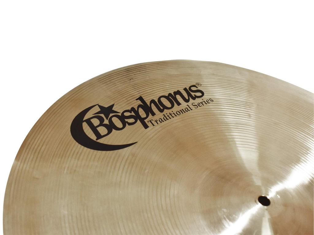 Bosphorus Traditional Series Thin Ride Cymbal 22 Inches