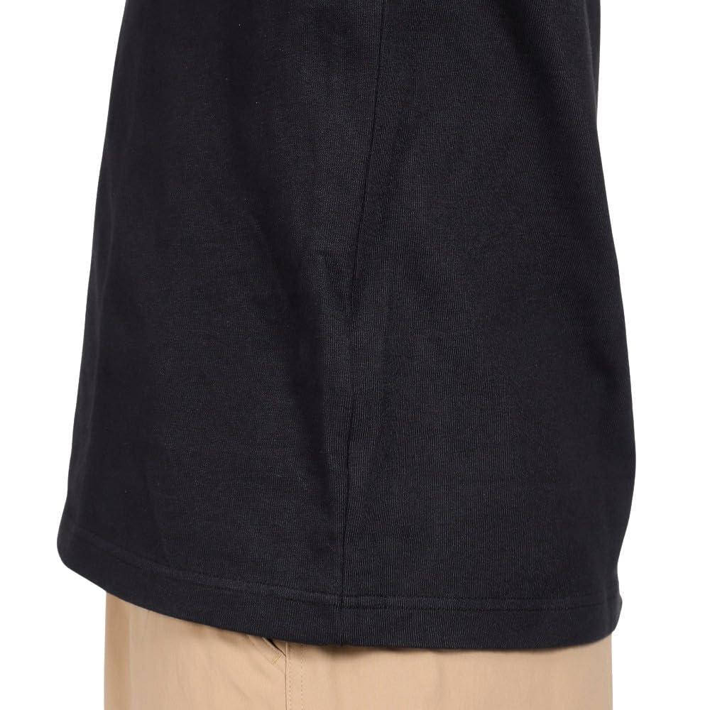 The North Face Long Sleeve Field Pocket Stain UV Size L Men's Tee, Resistant, Guard, Black,