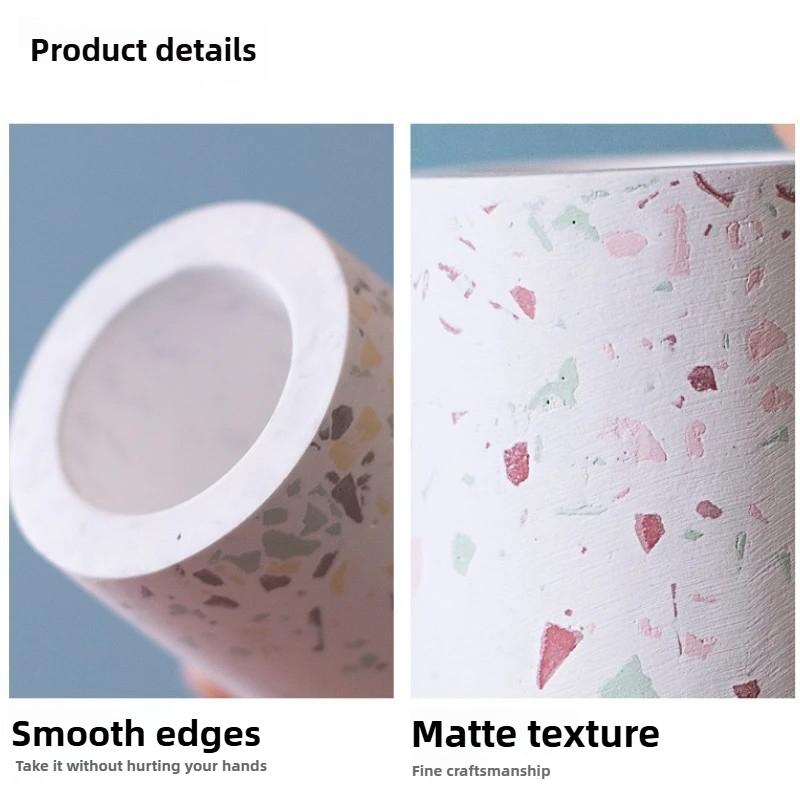 Absorbent Diatomite Toothbrush Holder Bathroom Accessories Portable Toothbrush Holder Dry Moisture Container Storage Box