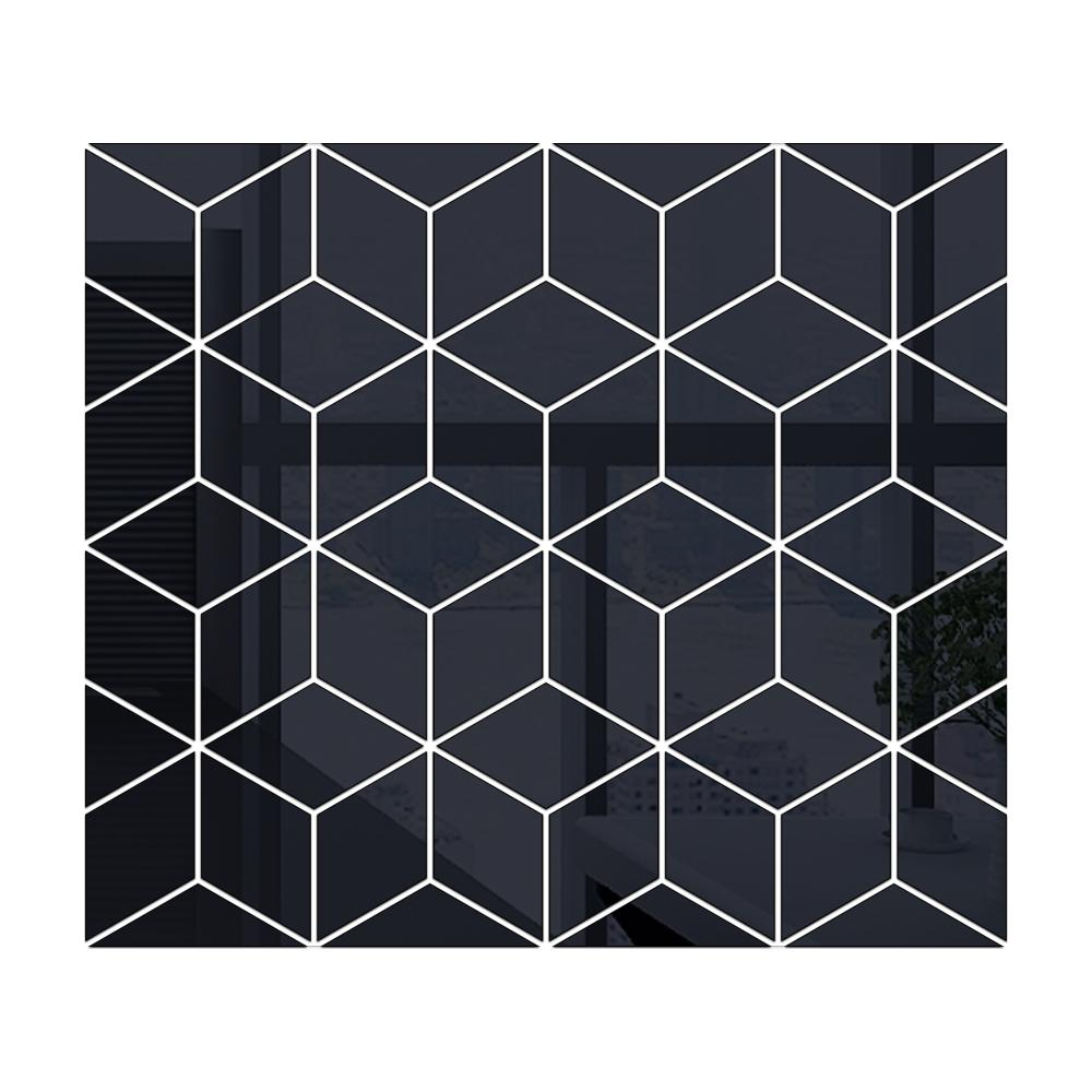 3D Mirror Wall Sticker DIY Diamonds Triangle Acrylic Wall Mirror Stickers for TV Background Home Bedroom Decoration