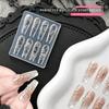 13Pcs 3D Relief Nail Art Molds With Jades Patterns Highly Transparency Silicone For Professional Nail Design And DIY