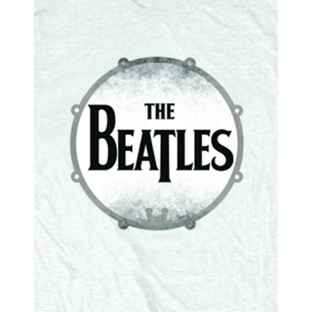 The Beatles Unisex Adult Drum Skin T-Shirt