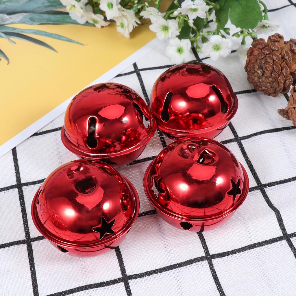 Buy 11Pcs Bells Star Shiny Cute Small Rattle Bells Jingle Bell for Xmas ...