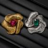 Vintage Elegant Flower Brooch
