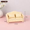 1 12 Toyhouse Furniture Modern Couch Set With Coordinating Throw Pillows Secure Assembly