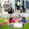 3 In 1 Diaper Bag Backpack Foldable Baby Bed Waterproof Travel Bag with USB Charge Diaper Bag Backpack with Changing Bed 3 Types