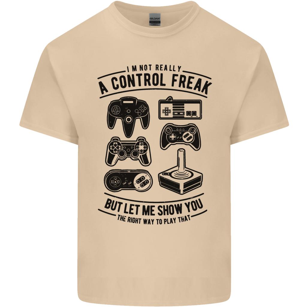 Control Freak Funny Gaming Gamer Unisexs Light Cotton TShirt