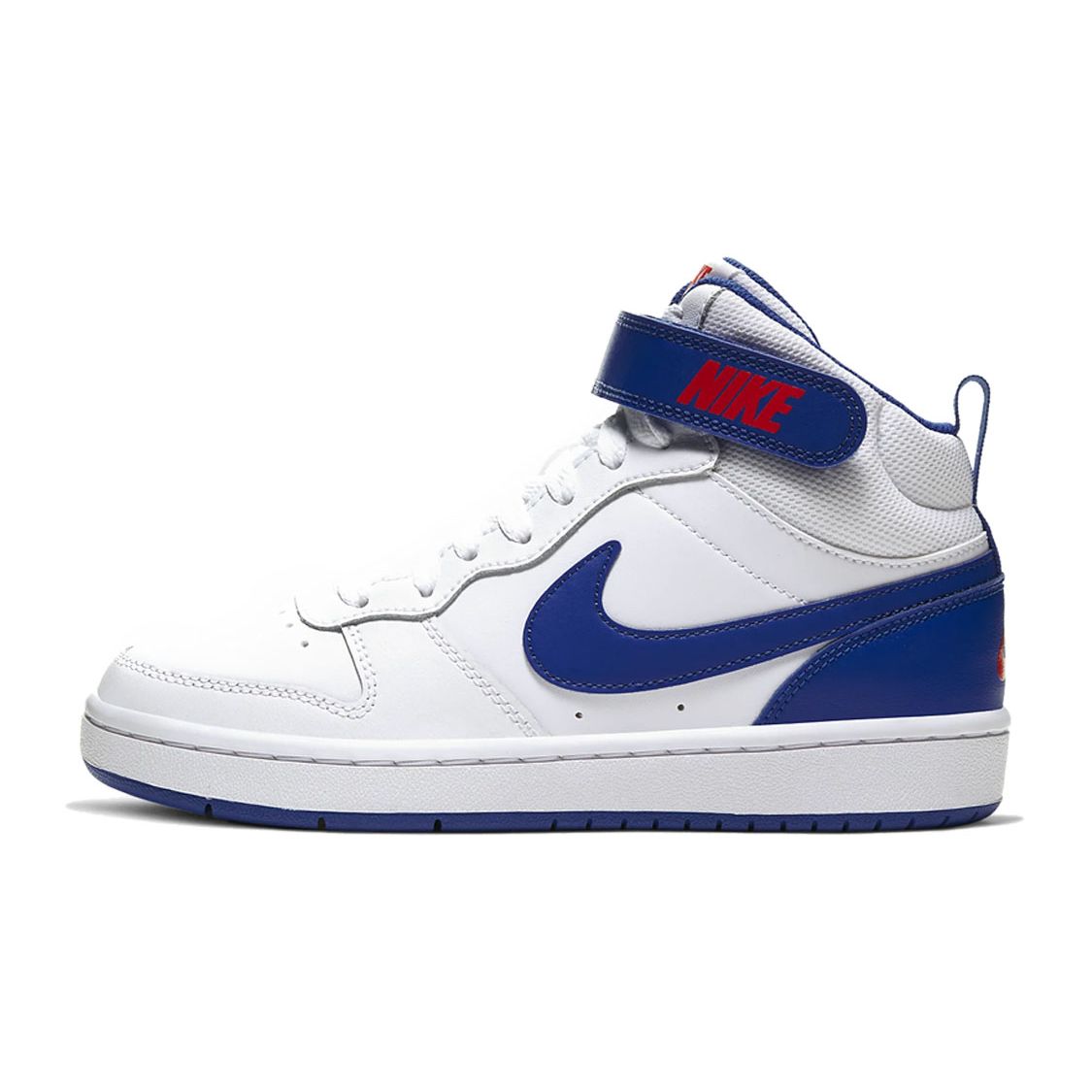 

Белые кроссовки Nike Court Borough Mid 2 GS Game Royal CD7782-101