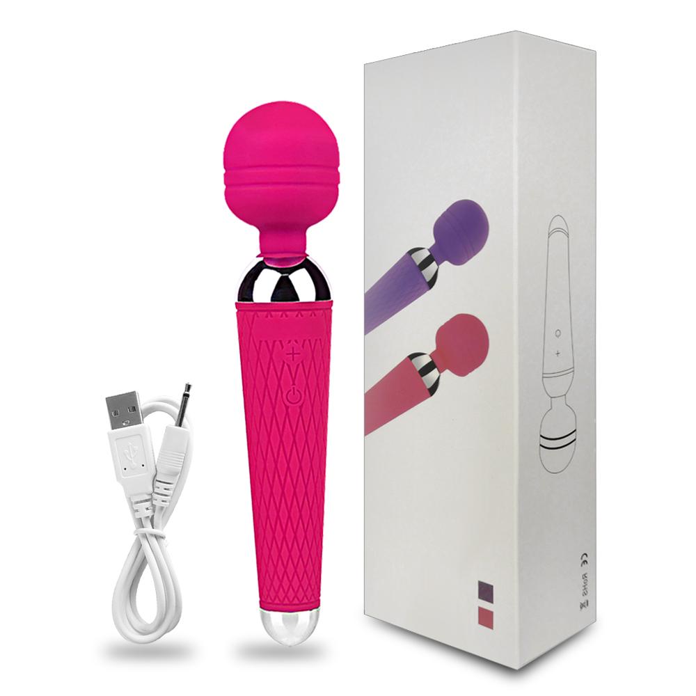 10 Speed Clitoris G Spot Stimulator Dildo Vibrator for Women Big Magic Wand Massager Vibrators