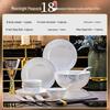 Moonlight Princess 18-Piece Bone China Dinnerware Set