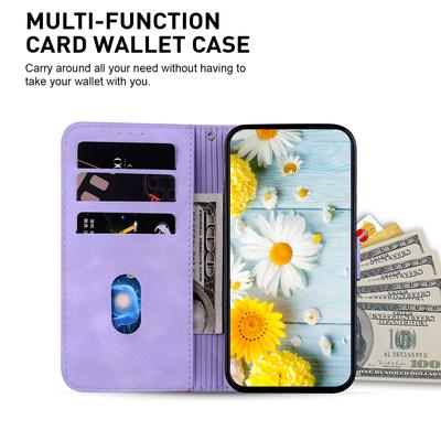For Huawei Nova 12 Pro 5G/12 Ultra 5G Stand Case Lily Flower PU Leather Phone Cover