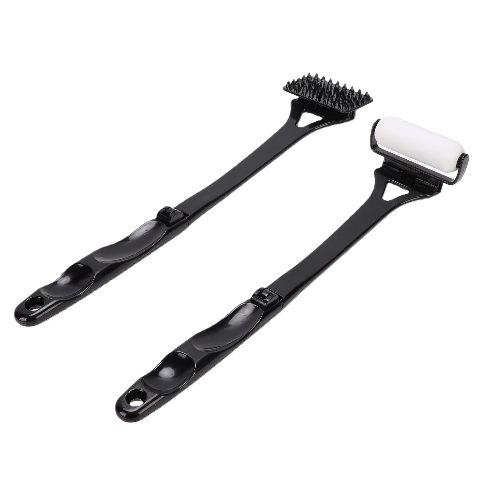 

Lotion Applicator for Back Foldable Non Slip Grip Roller Reusable with Scratcher
