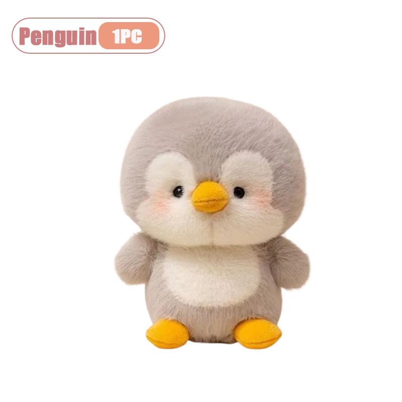 1-5PCS Cute Desk Companion Plush Stuffed Animal Kawaii Desktop Ornament Study Work Buddy Birthday Gift for Kids