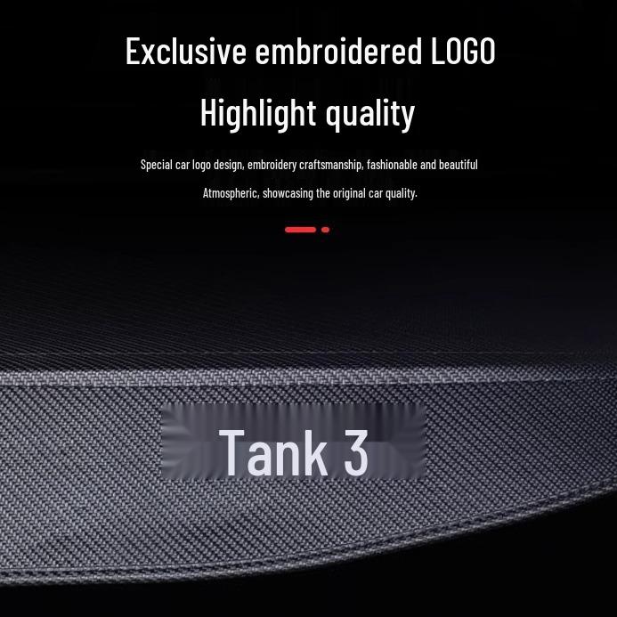 Wey Tank 300 Trunk Partition: Interior Cargo Cover & Storage Modification