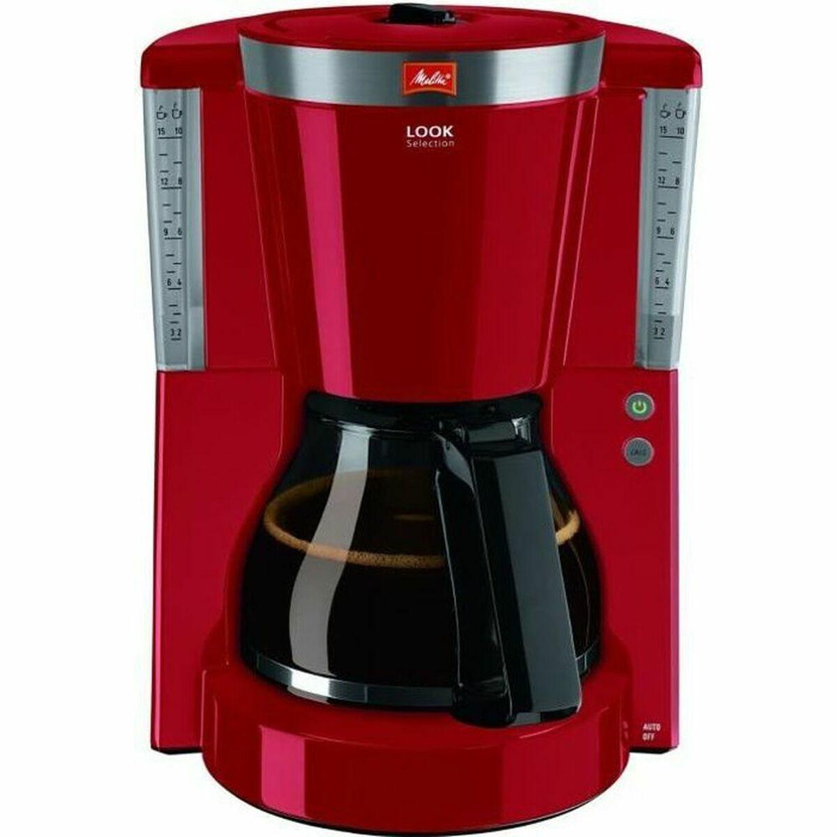 

Melitta 1011-17 1000 Вт Капельная кофеварка Красный 1000 Вт