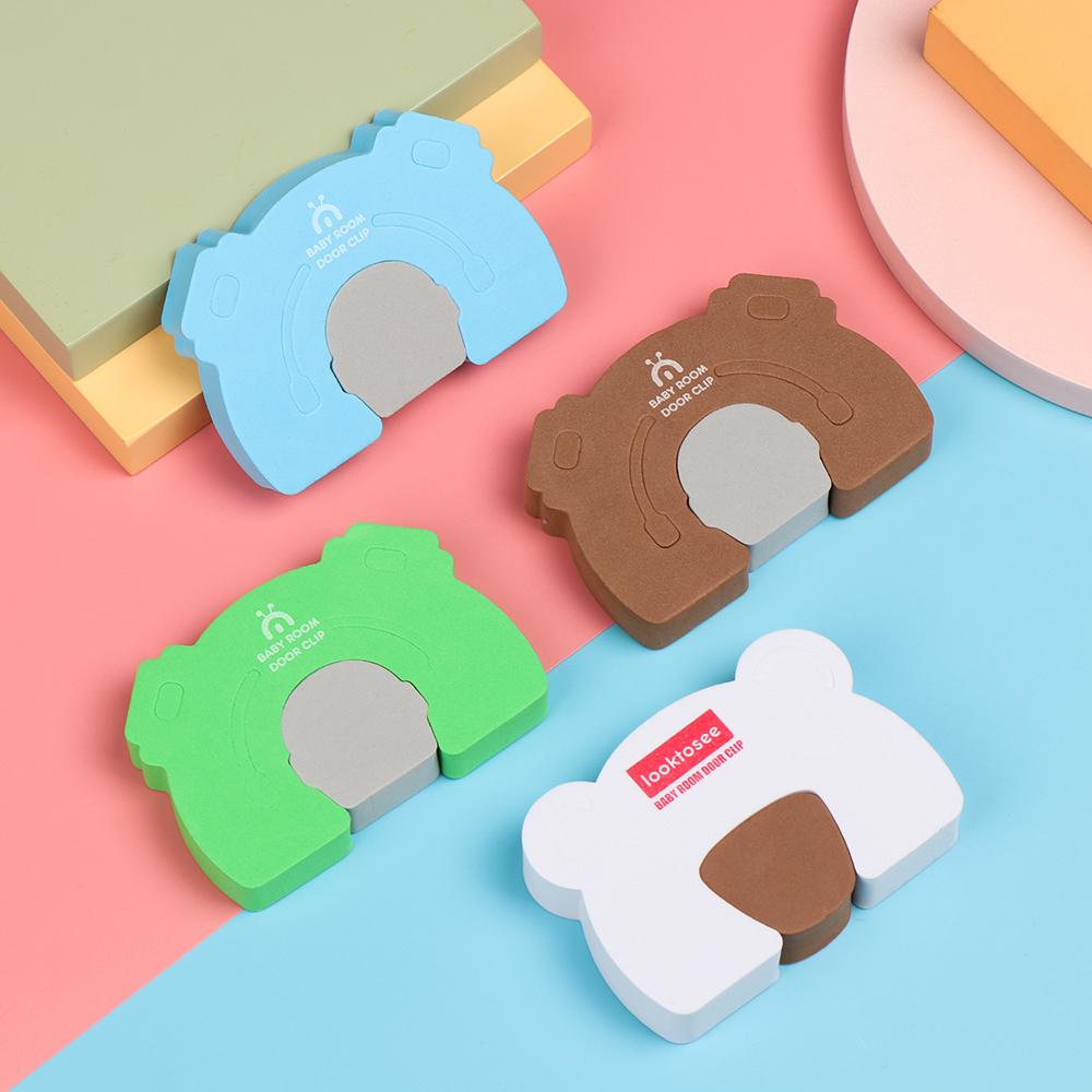 Kitchen Bedroom Soft Door Clip Baby Kids Safety Guard Door Stopper Finger Protector